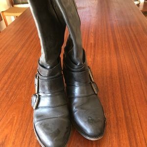 Sender hand made in Spain leather boots
